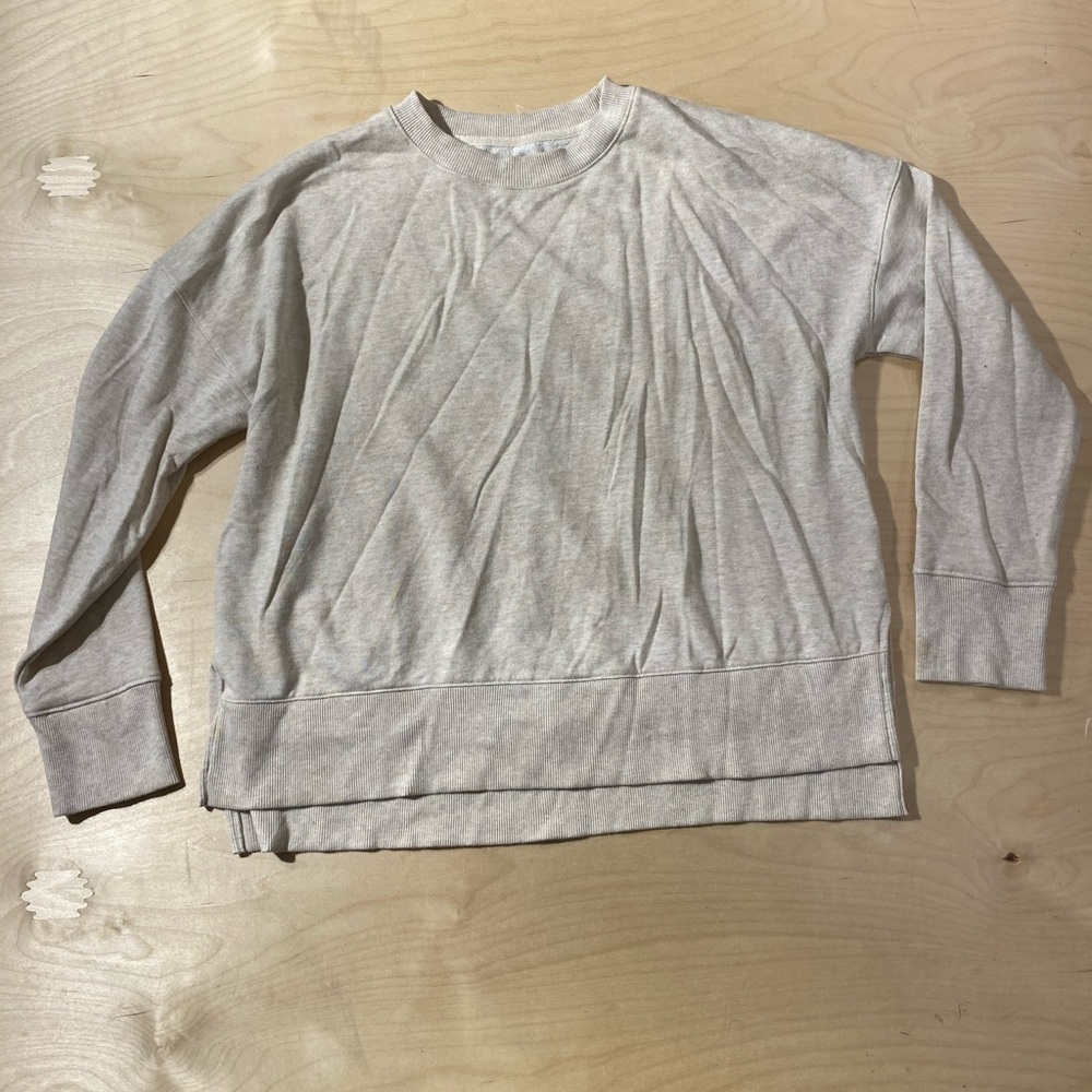 Time and Tru Tan Knit Top Large (12-14) (DZ)